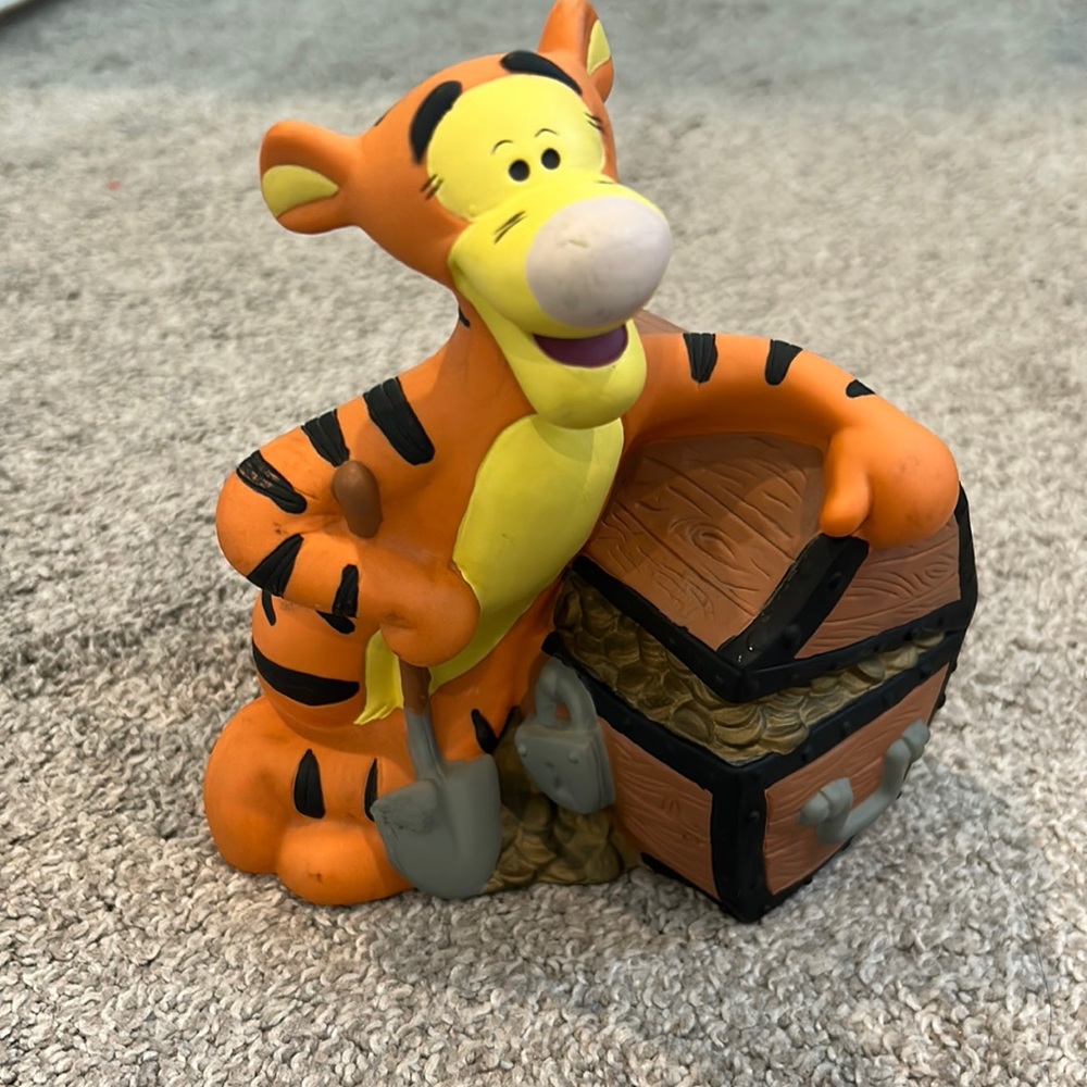 Vintage Tigger piggy bank